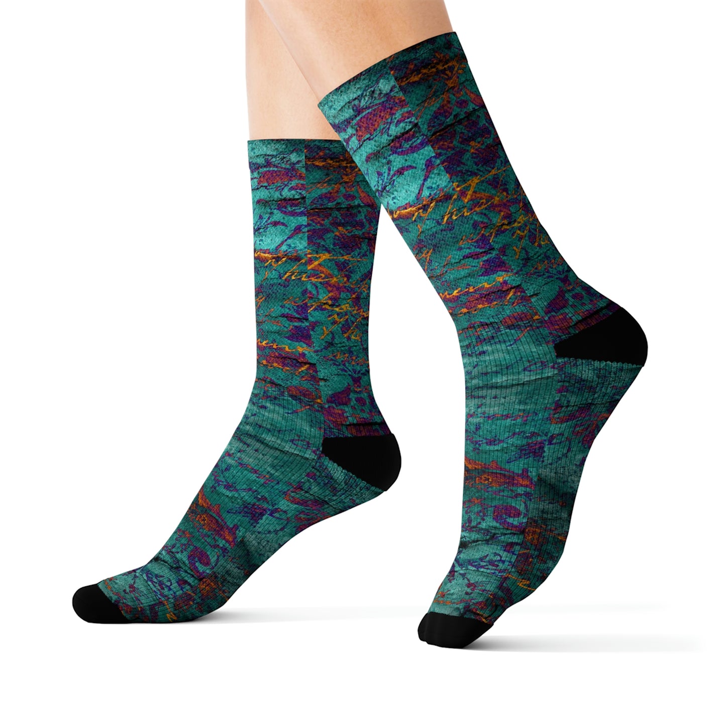 Shimmer Sublimation Socks