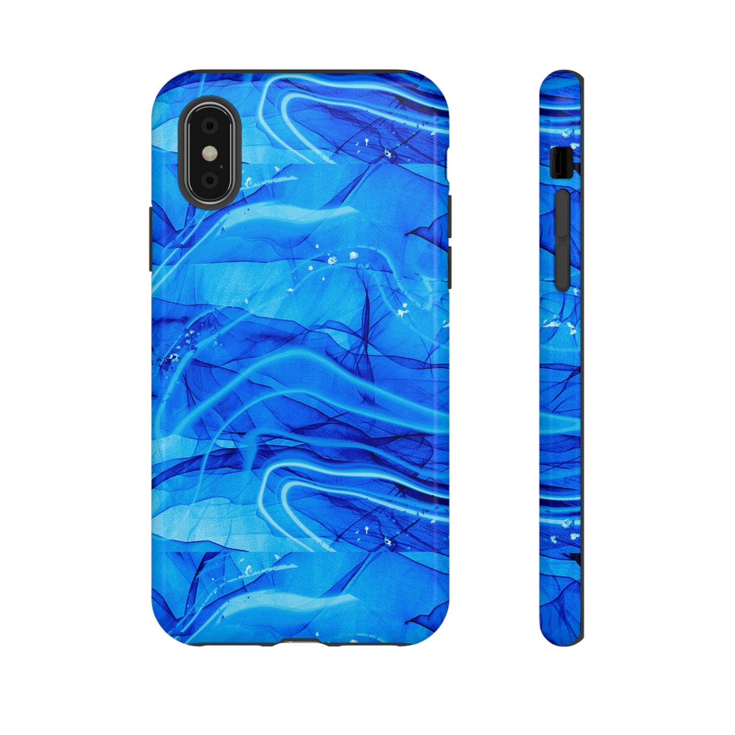 Marble Blue Tough Cases