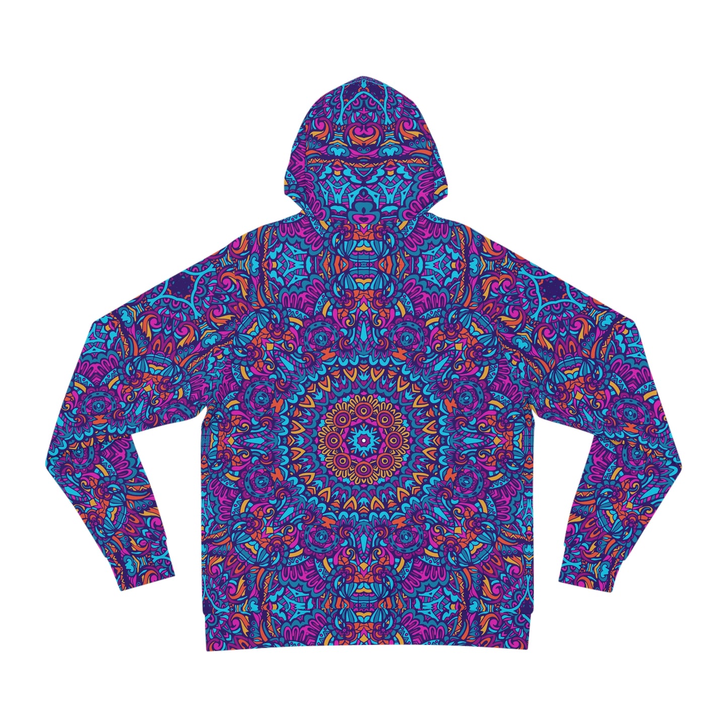 Mandala Blue Fashion Hoodie