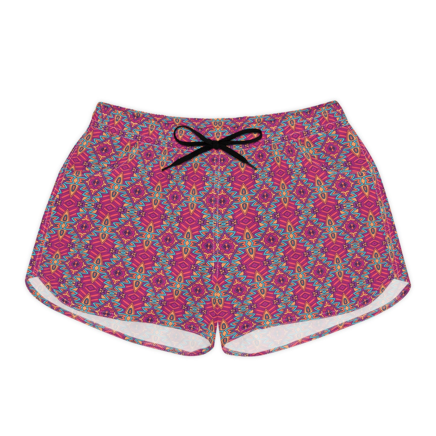 Mandala Pink Women's Casual Shorts