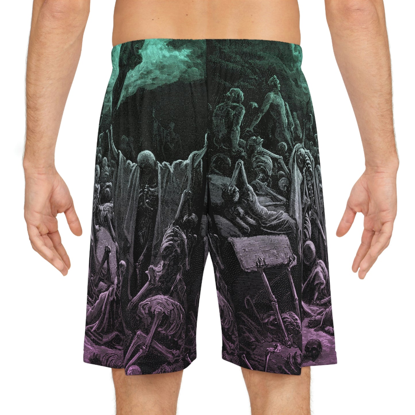 Dry Bones Basketball Shorts