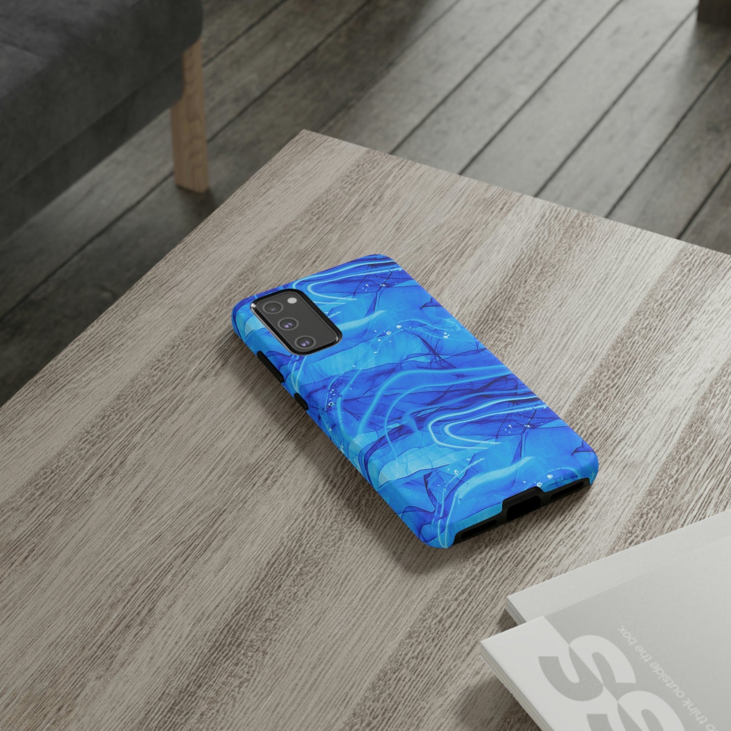 Marble Blue Tough Cases