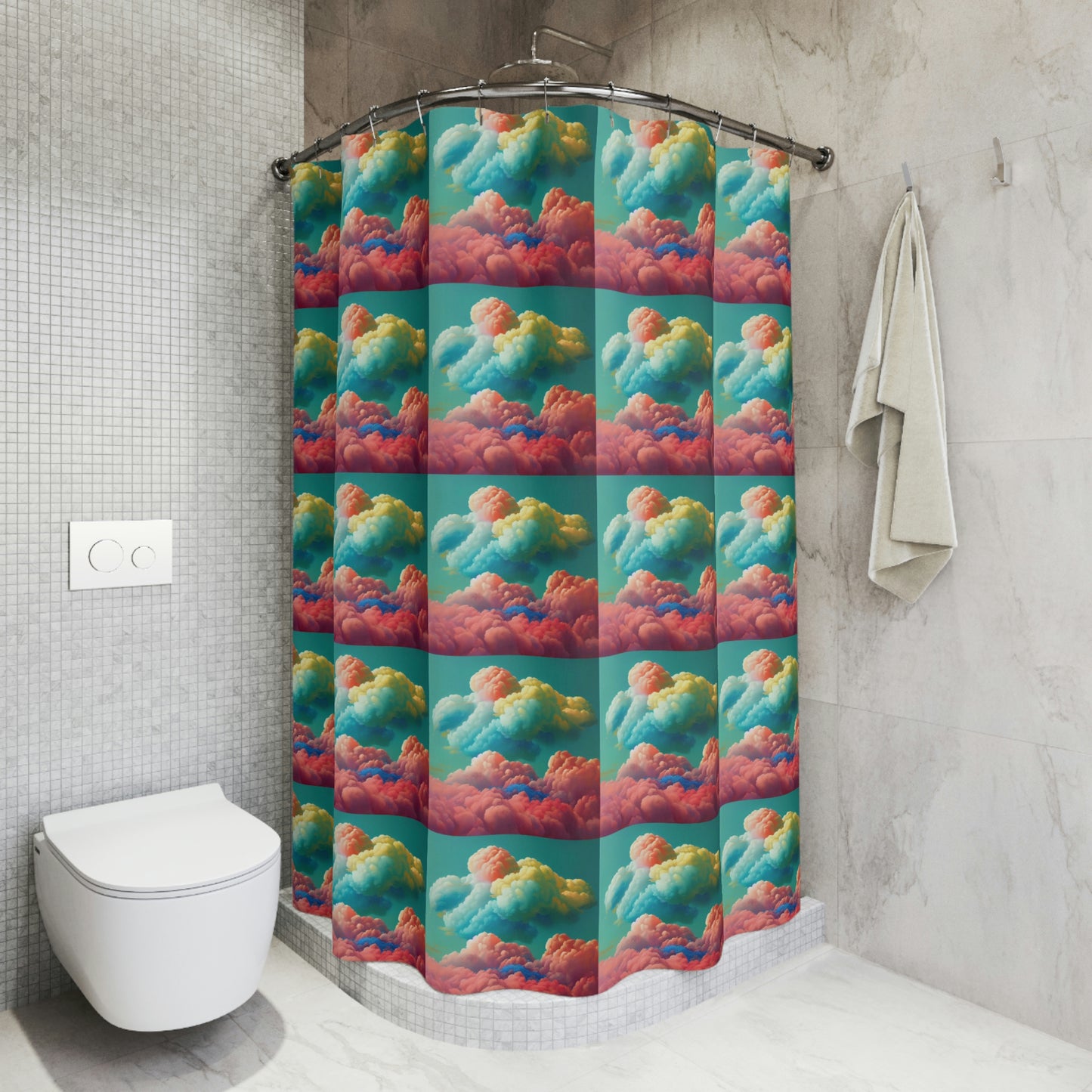 Candy Polyester Shower Curtain