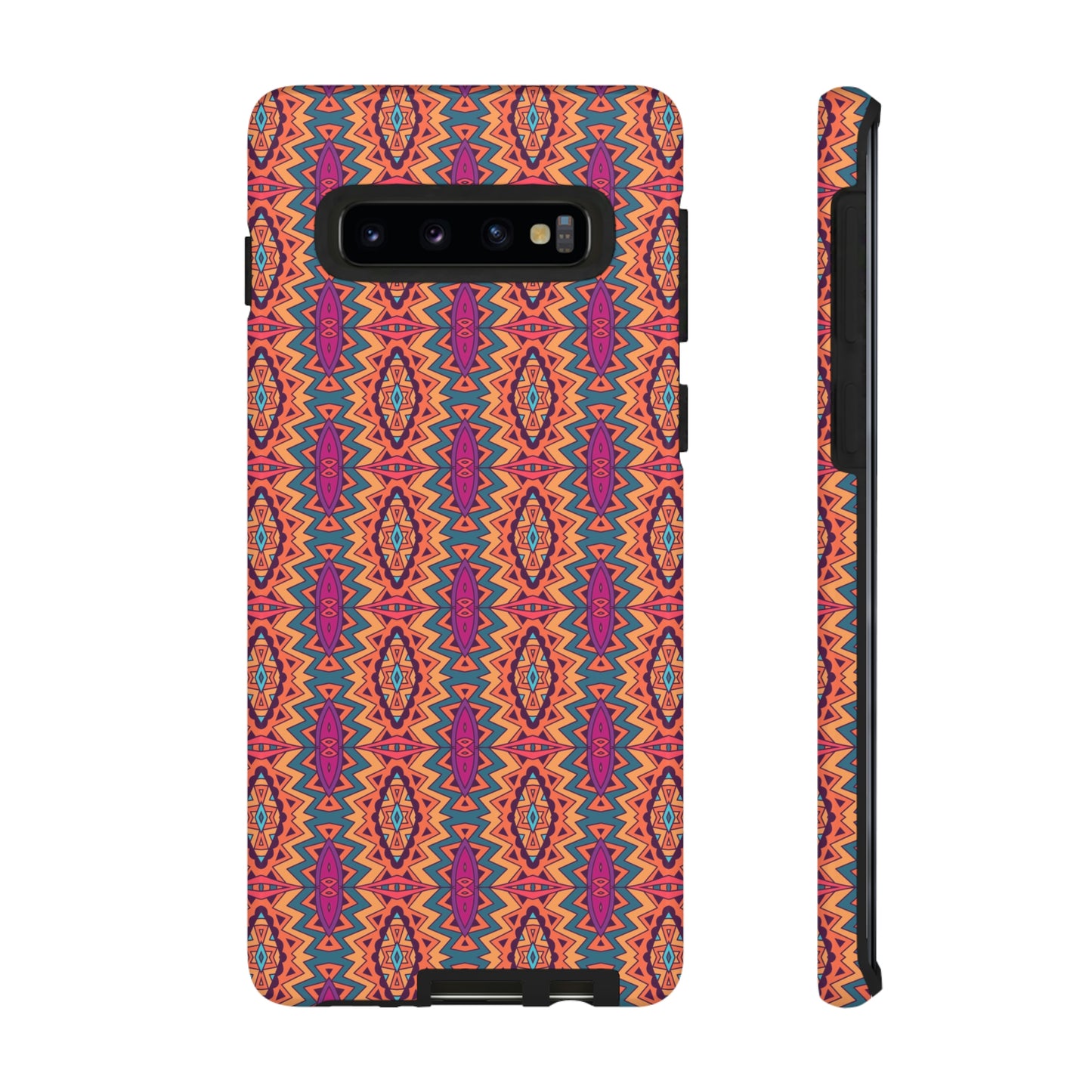 Mandala Orange Tough Cases