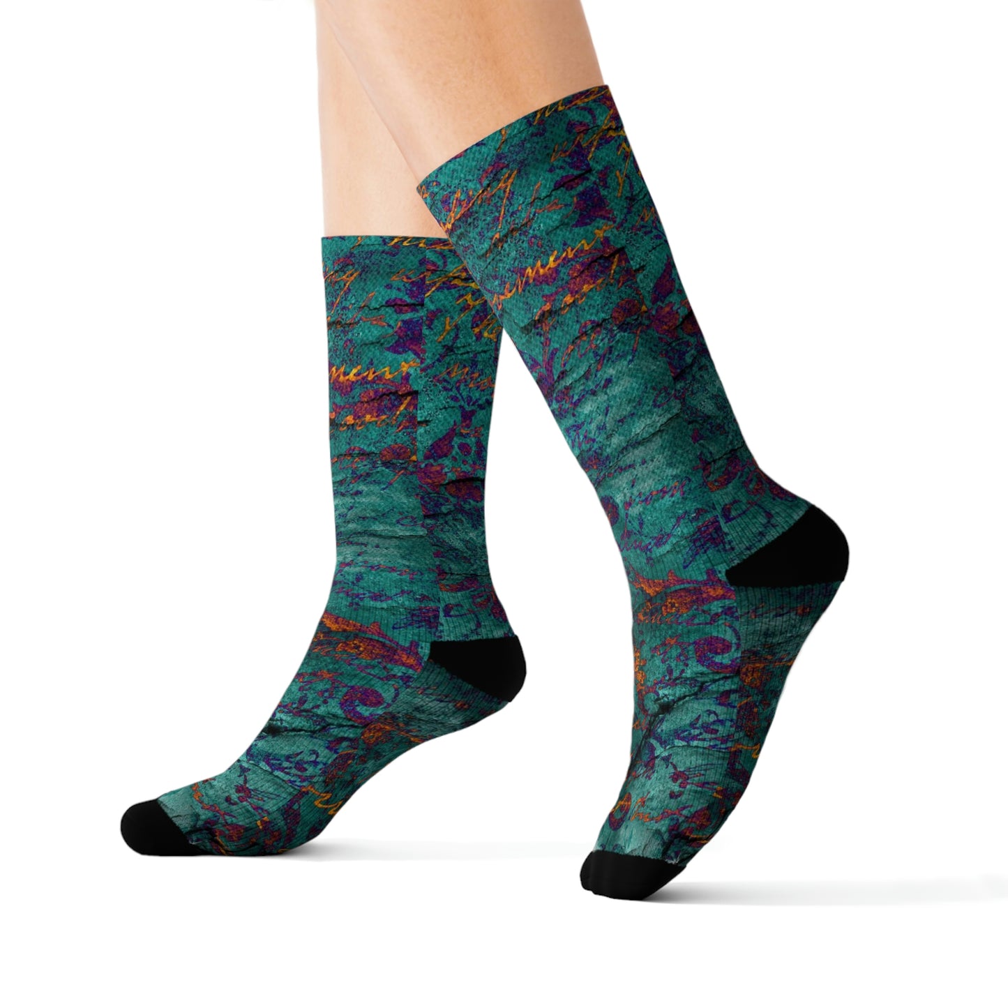 Shimmer Sublimation Socks