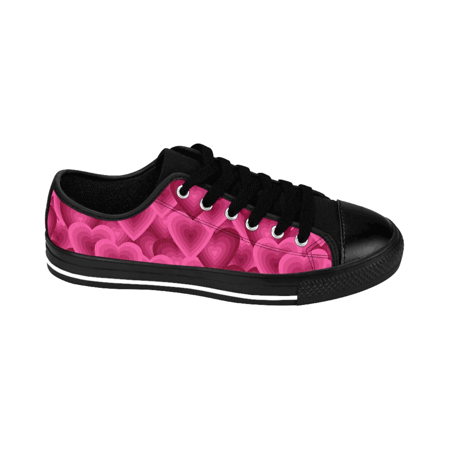 Valentine Red Heart Women's Sneakers