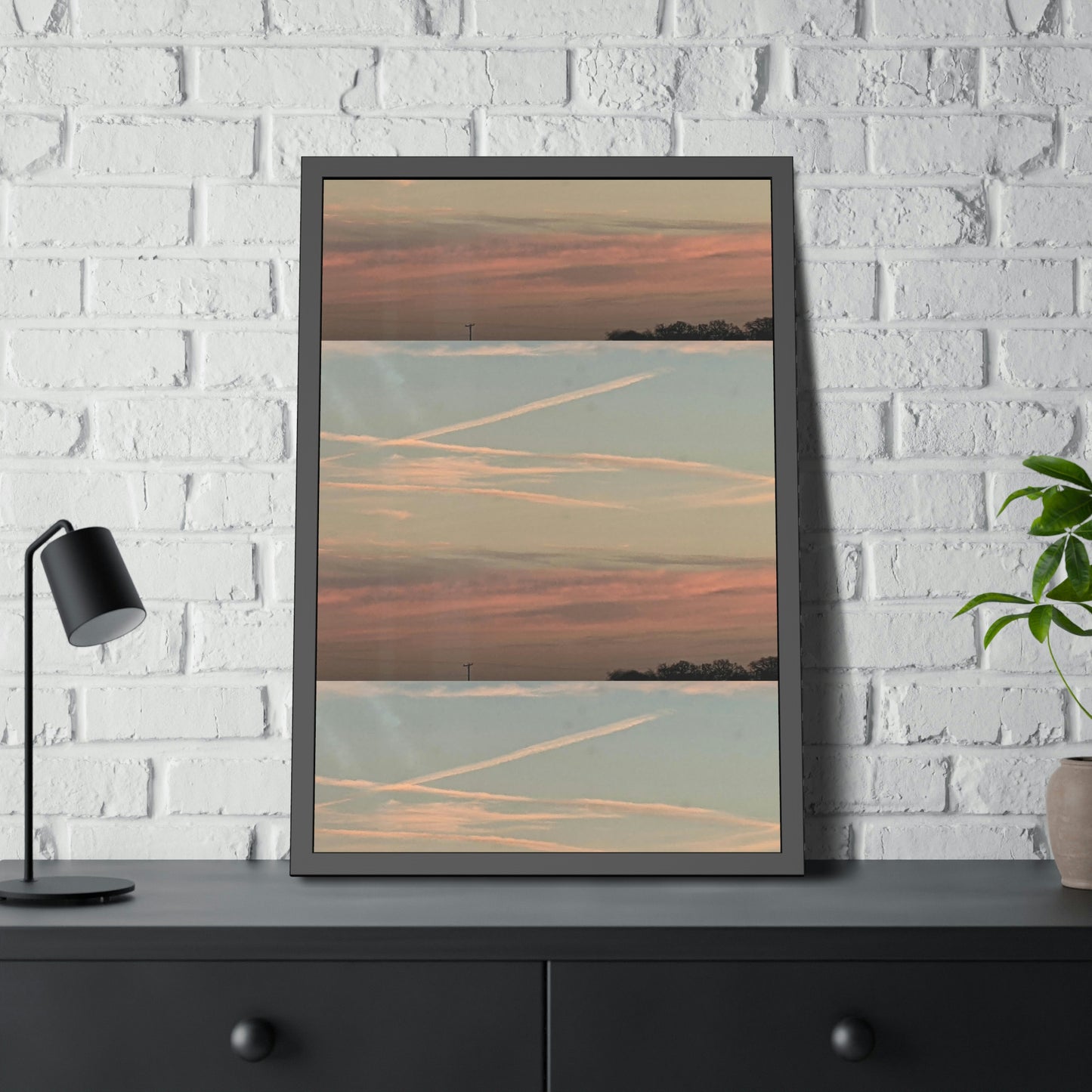 Sky Framed Paper Posters