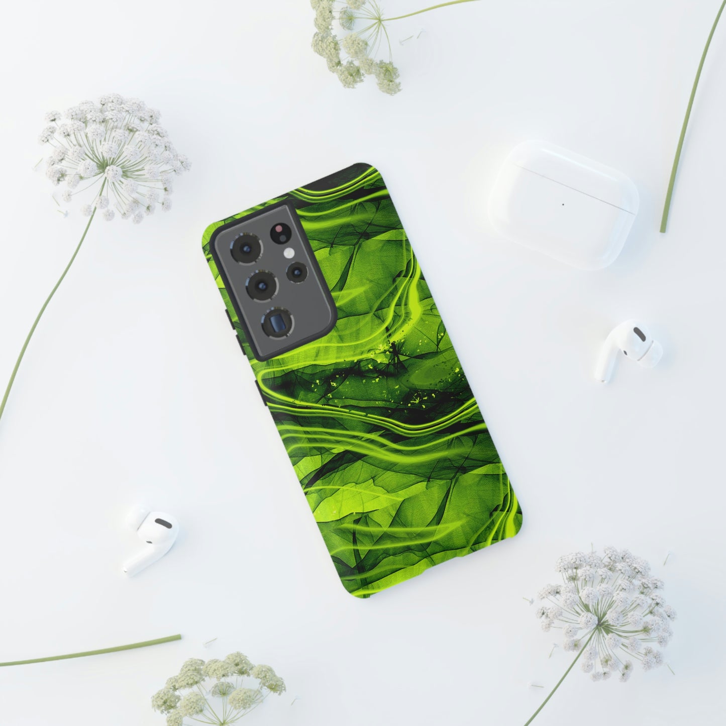 Marble Green Tough Cases