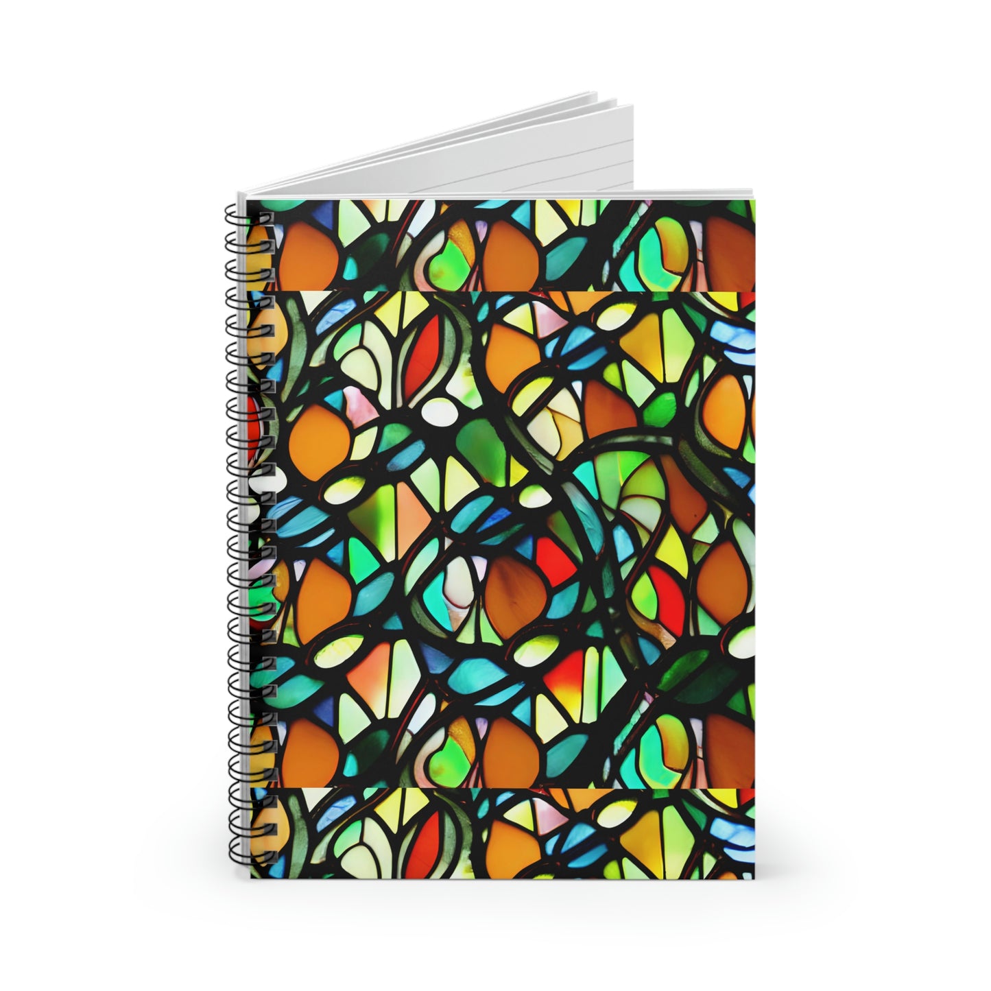 Mosaic Spiral Notebook - Ruled Line