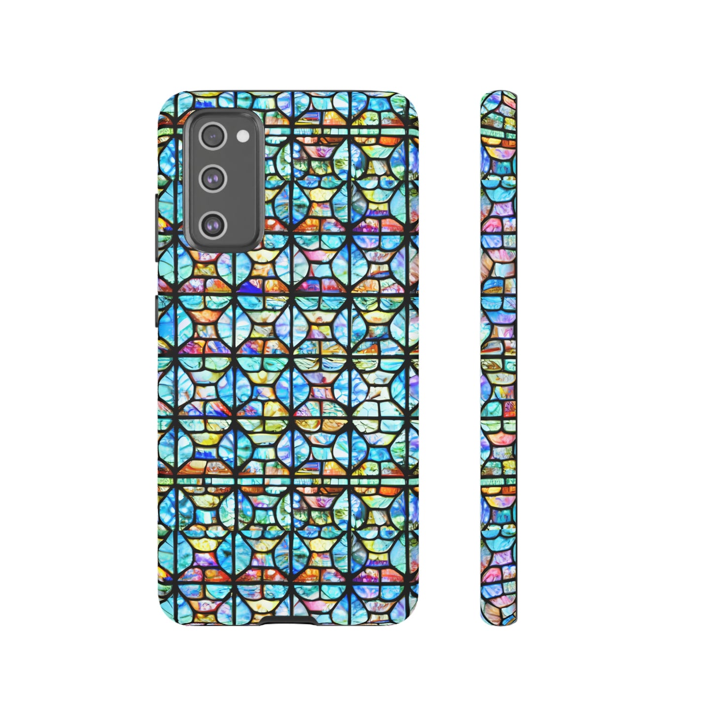 Mosaic Light Blue Tough Cases