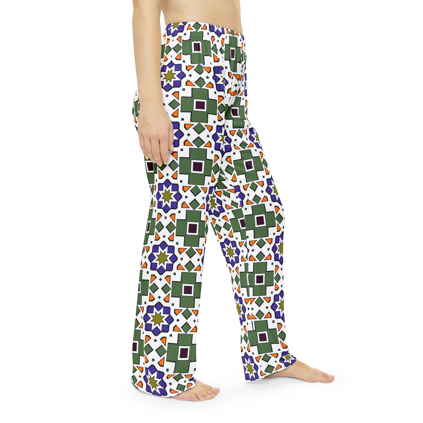 Green Mix Women's Pajama Pants