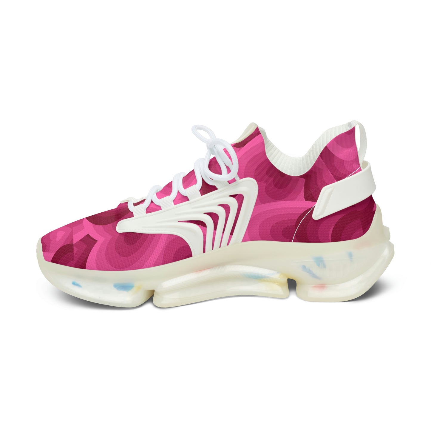 Valentine Heart Women's Mesh Sneakers