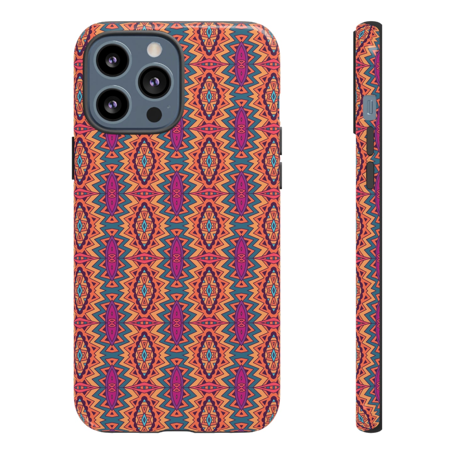 Mandala Orange Tough Cases