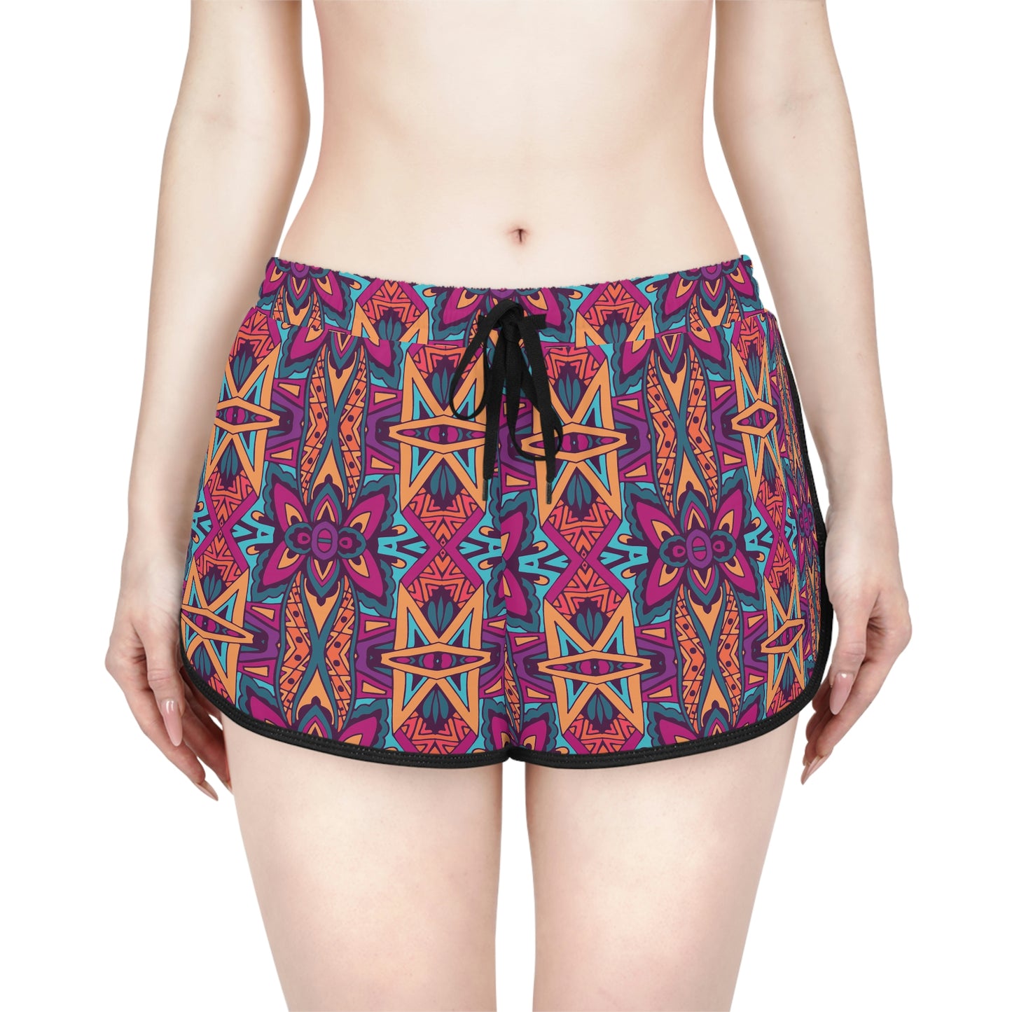 Mandala Multi Women's Relaxed Shorts