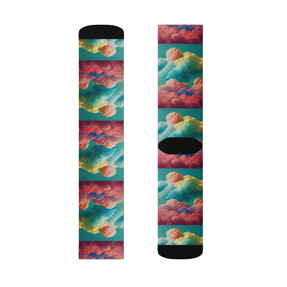 Cloud Sublimation Socks