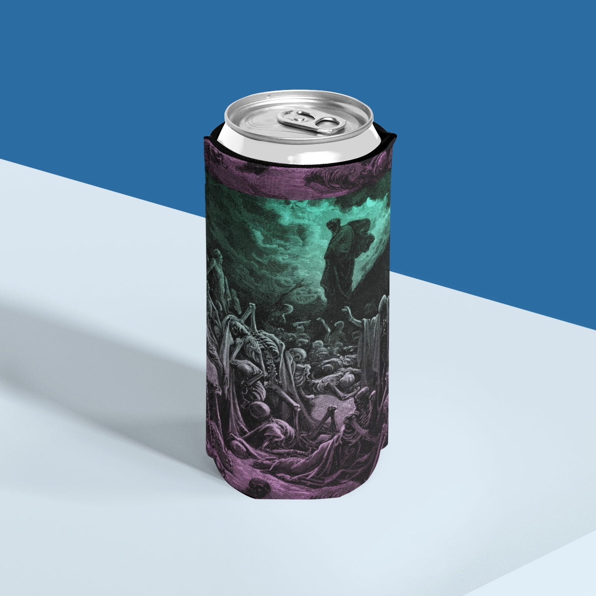 Dry Bones Slim Can Cooler