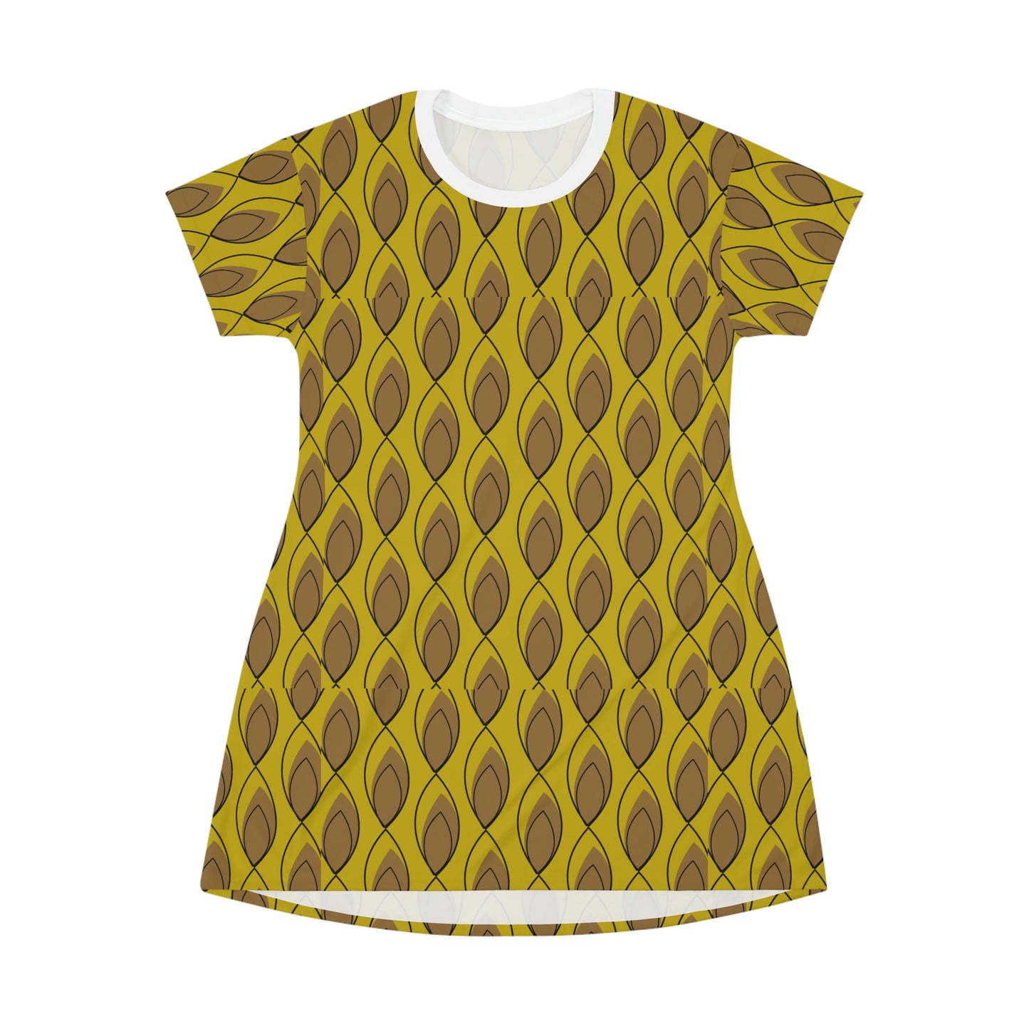 Yellow T-Shirt Dress