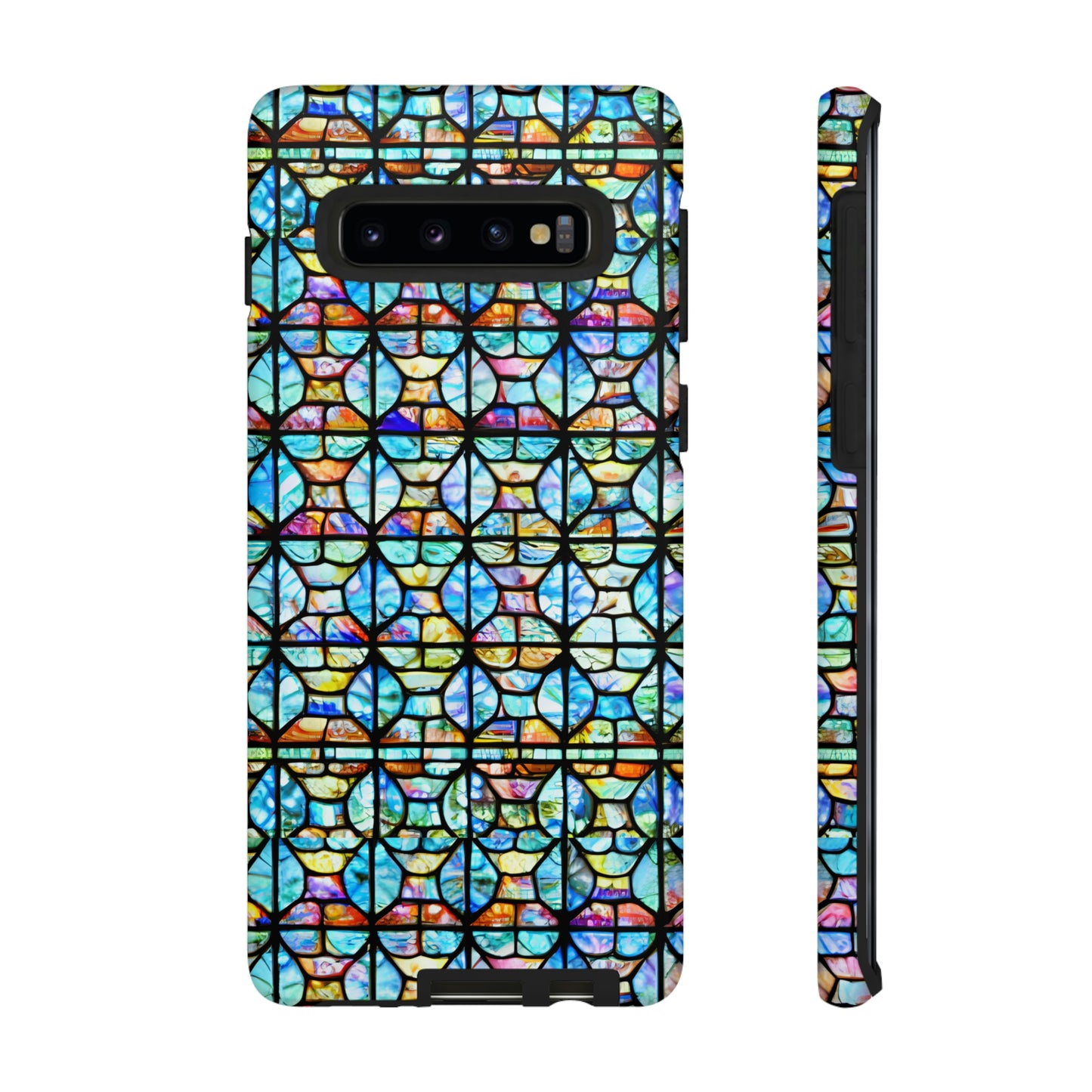 Mosaic Light Blue Tough Cases