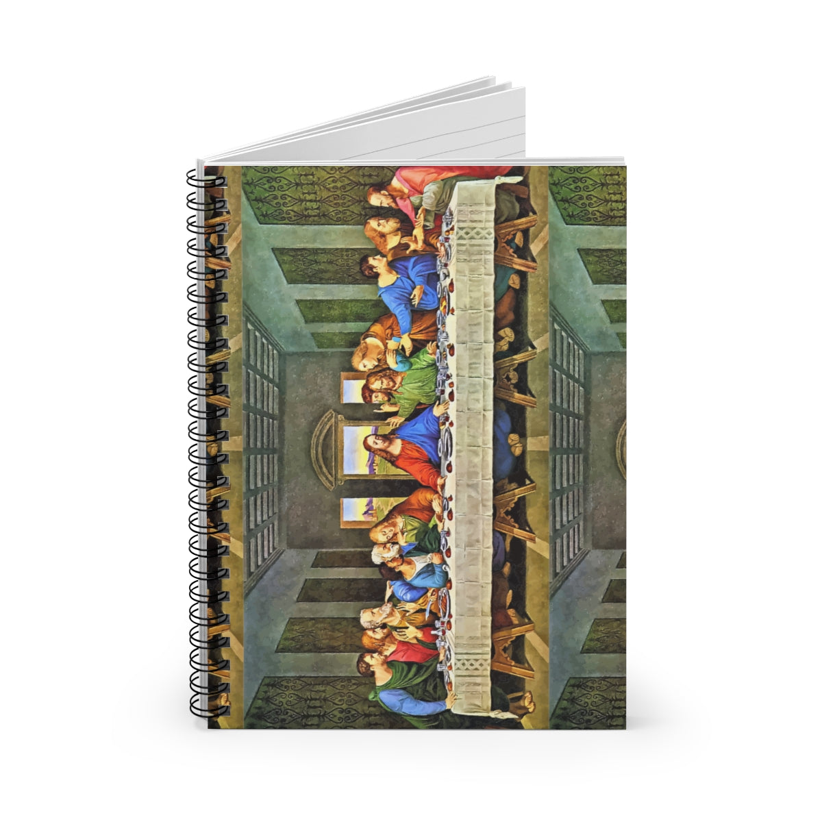 Last Supper Spiral Notebook - Ruled Line