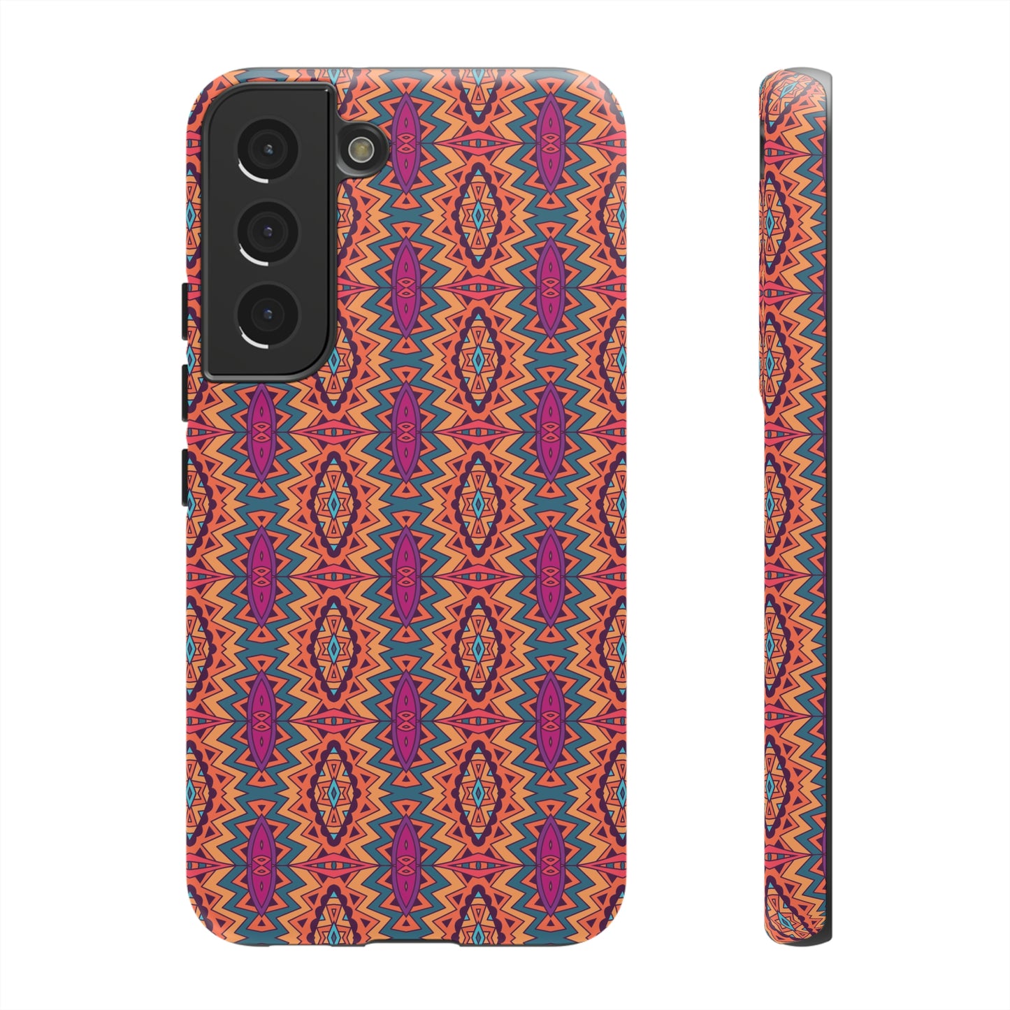 Mandala Orange Tough Cases