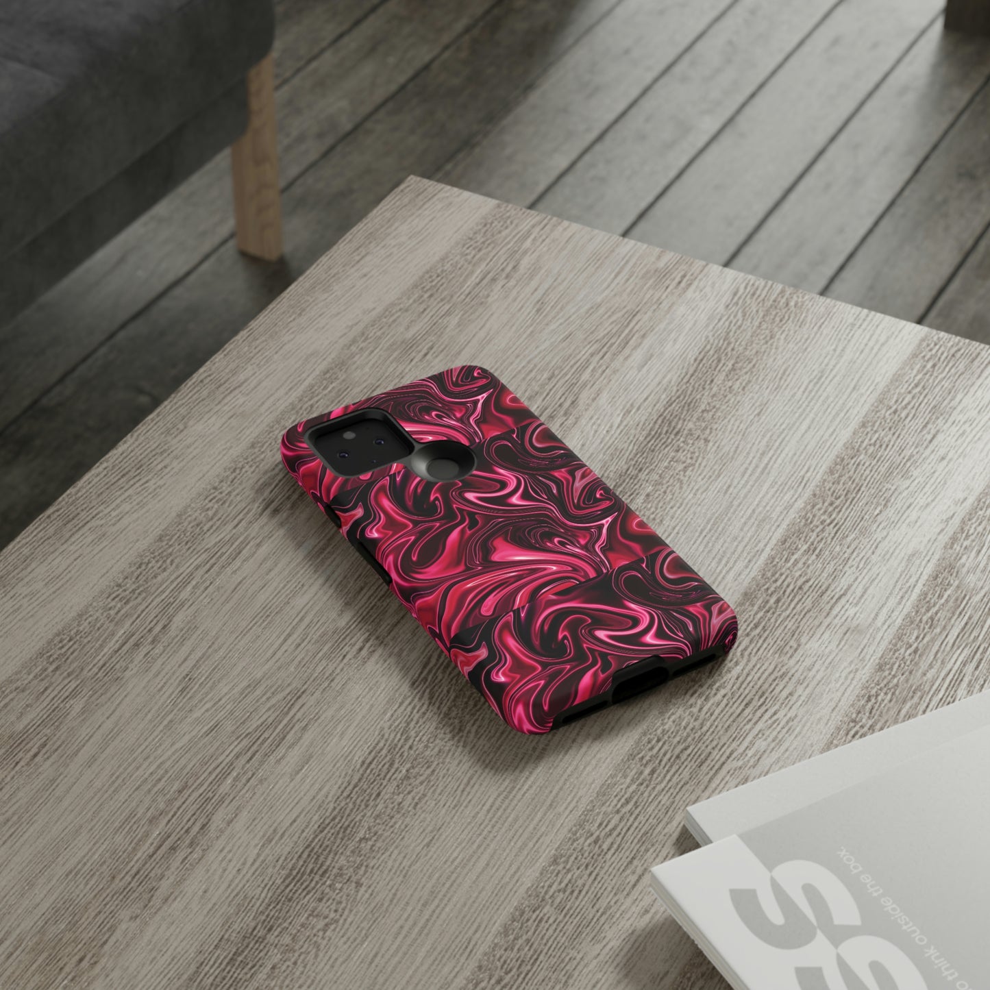 Marble Red Tough Cases