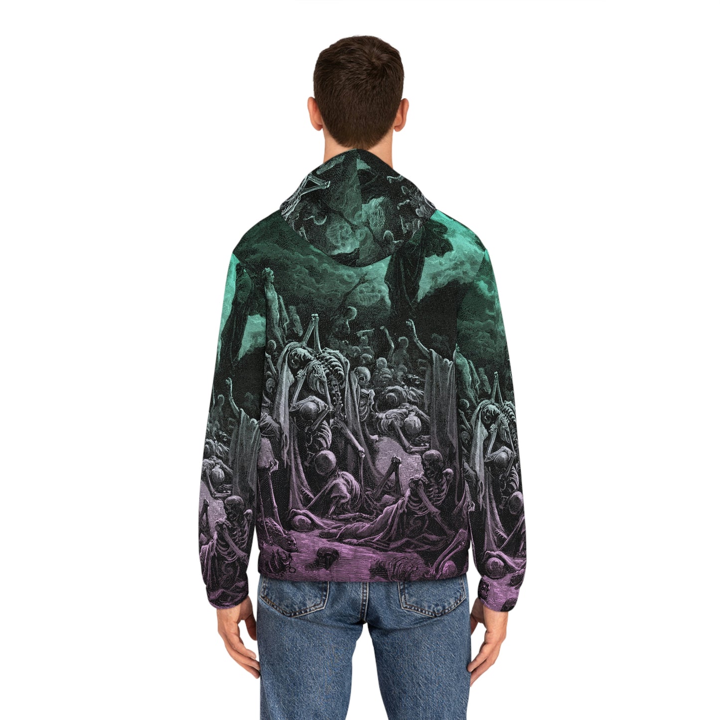 Dry Bones Men's Full-Zip Hoodie