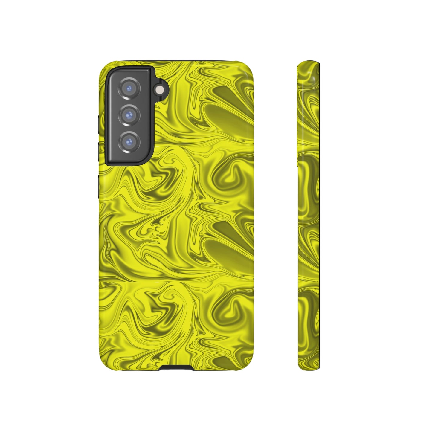 Marble Yellow Tough Cases