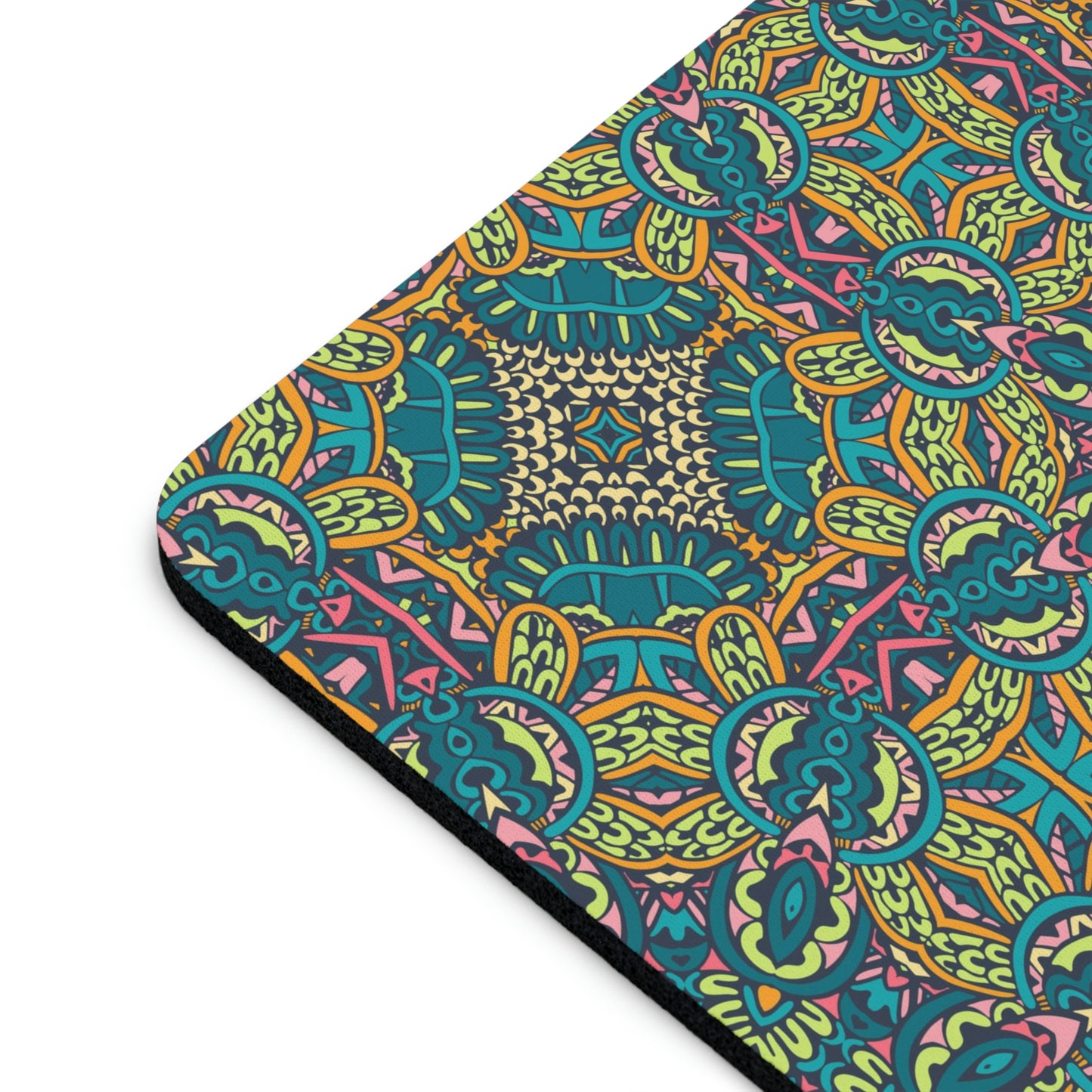 Green Mandala Mouse Pad