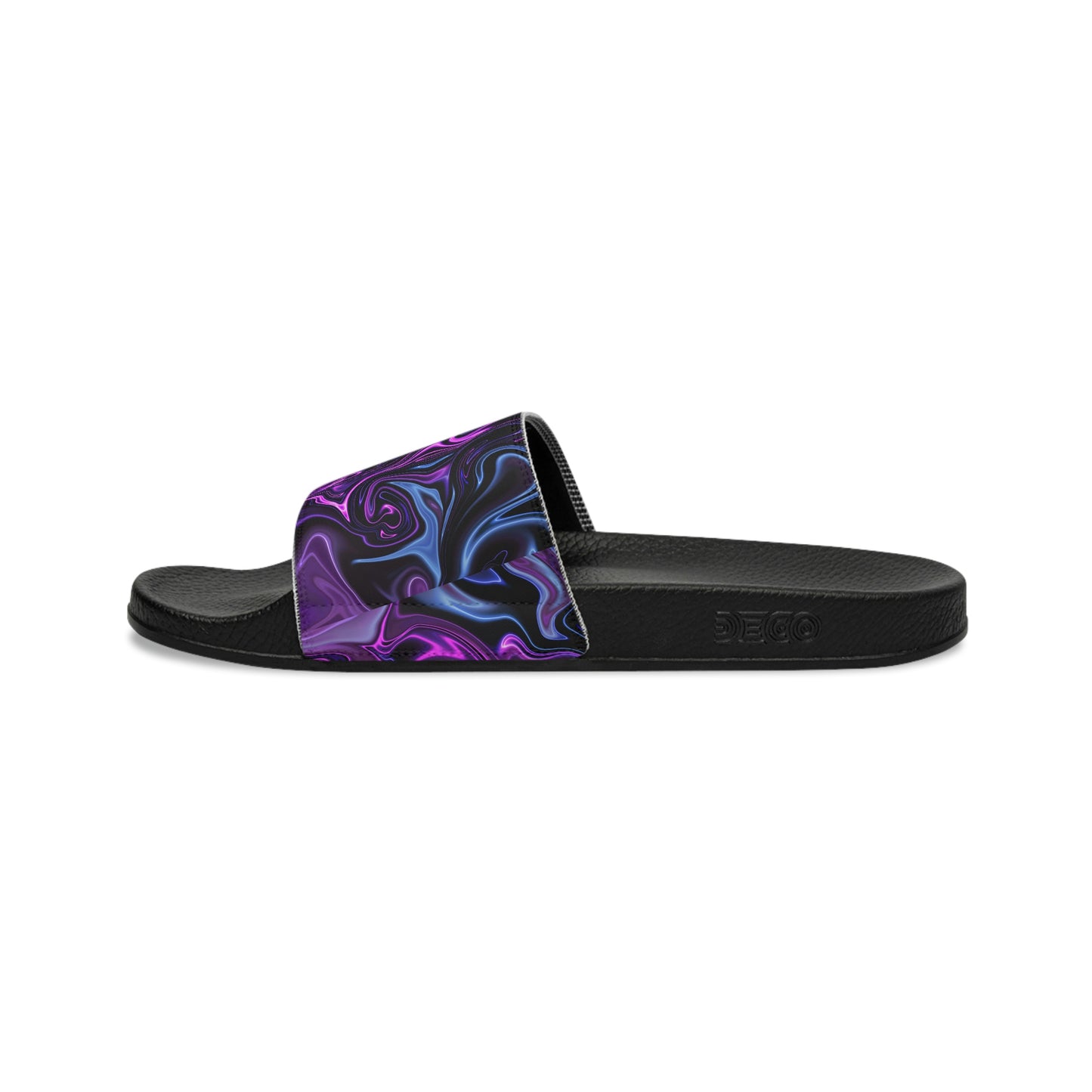 Marble Purple Women's Slide Sandals