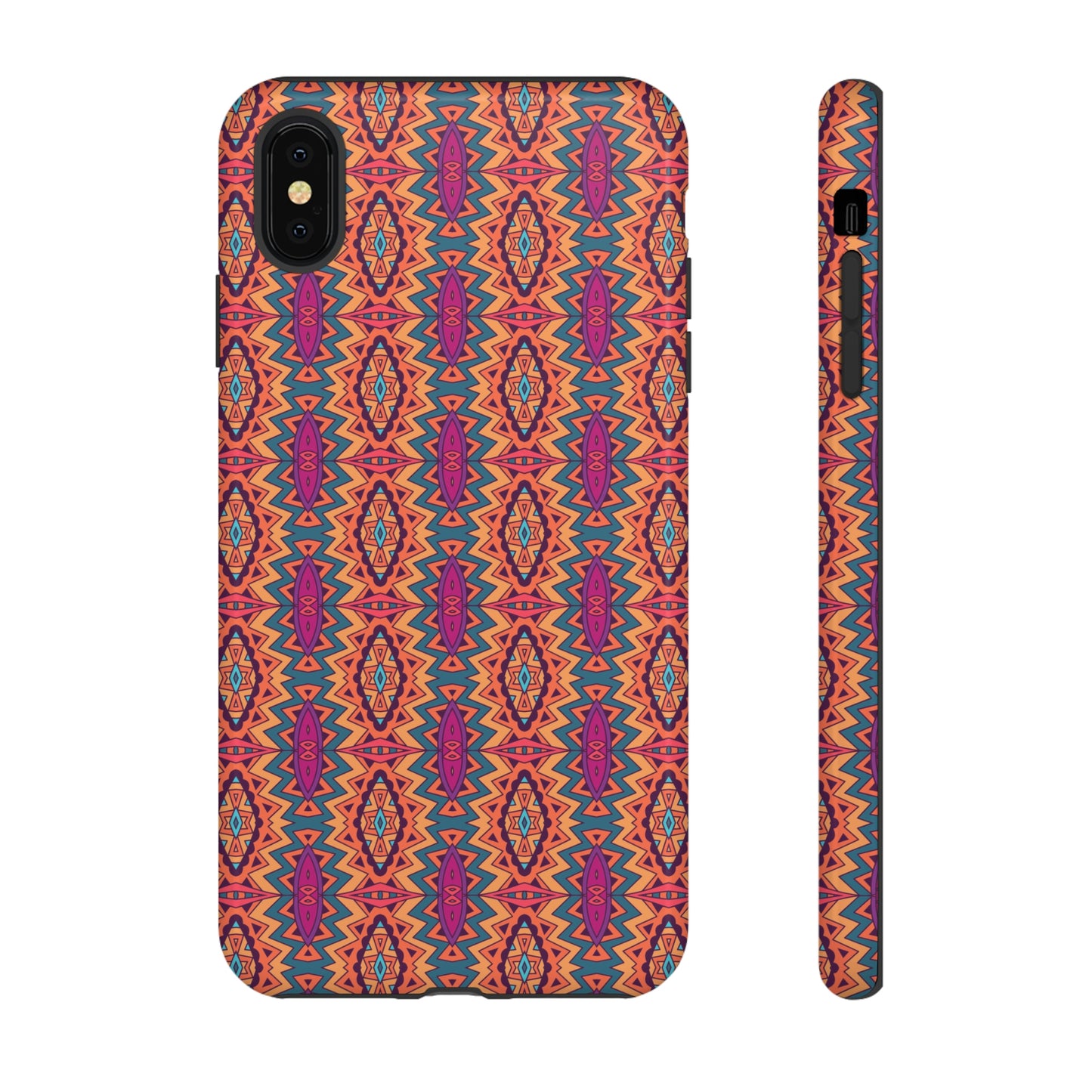 Mandala Orange Tough Cases