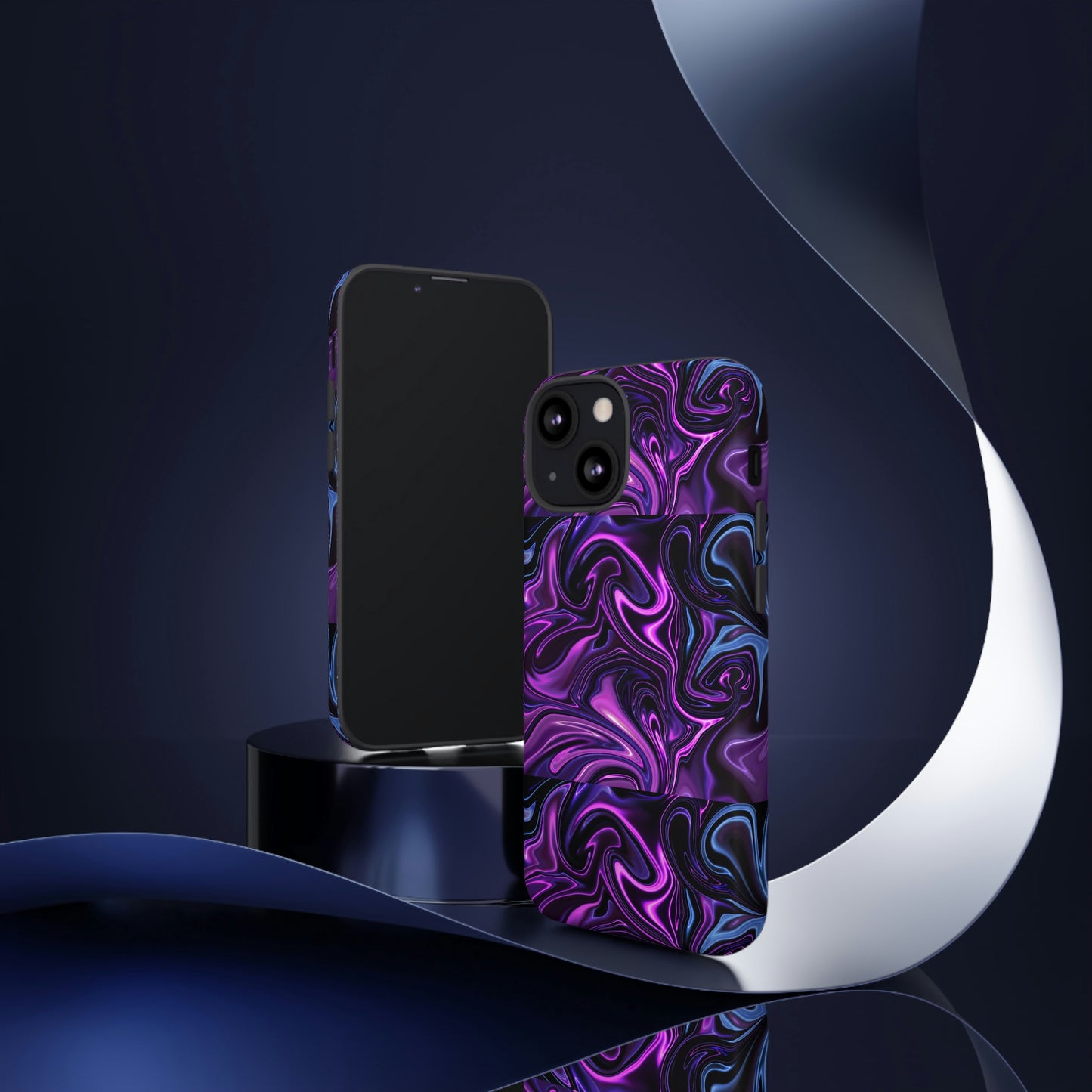 Marble Purple Tough Cases