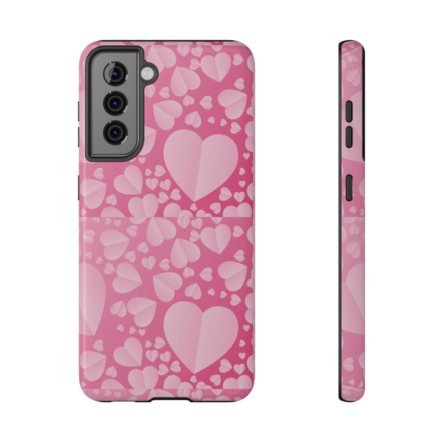 Valentine Heart Pink Impact-Resistant Cases