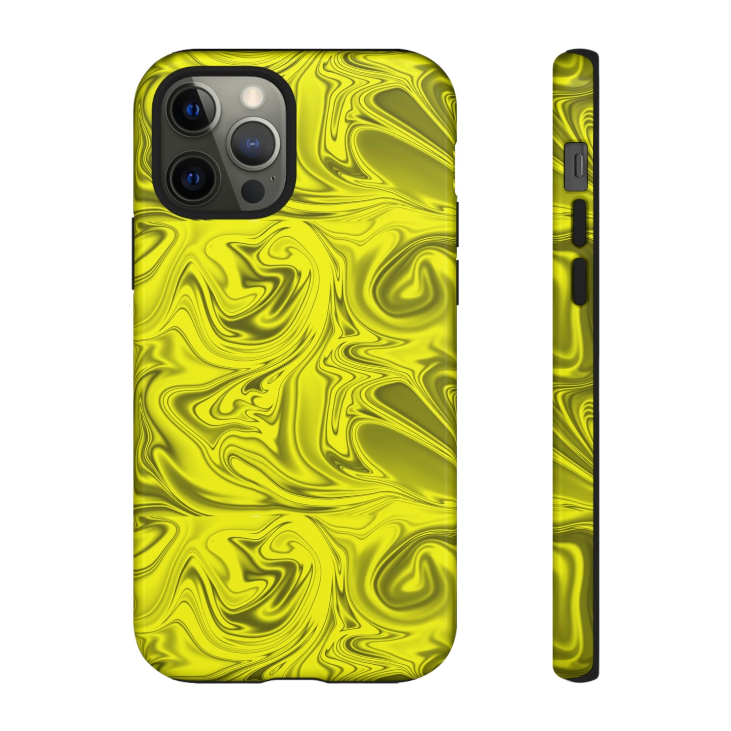 Marble Yellow Tough Cases