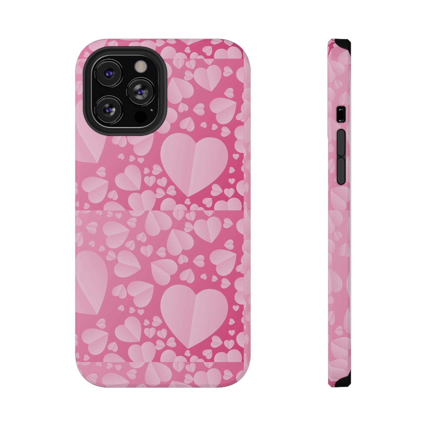 Valentine Heart Pink Impact-Resistant Cases