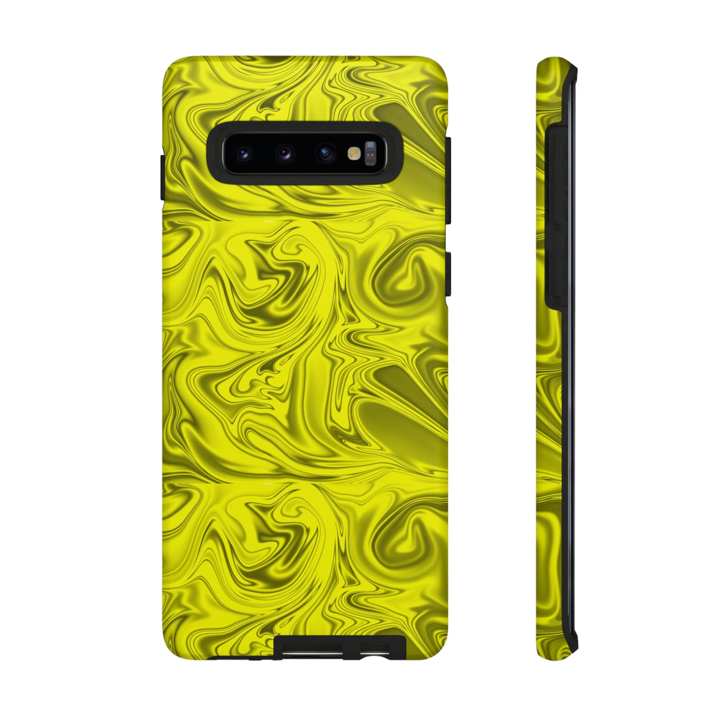 Marble Yellow Tough Cases