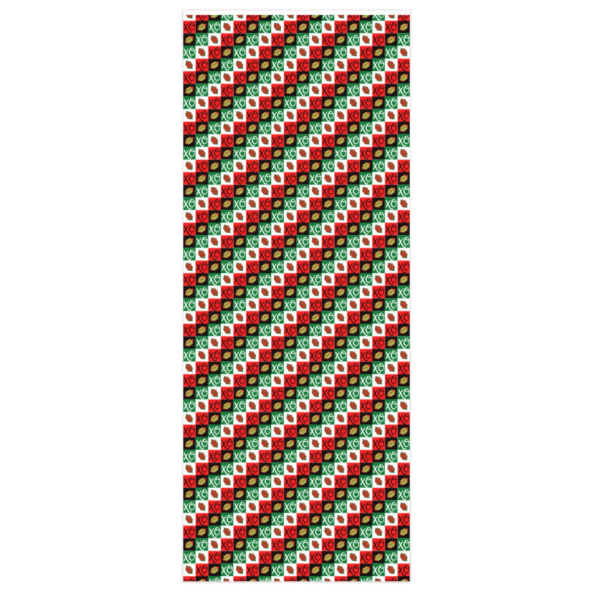 Hug and Kisses xmas Wrapping Paper