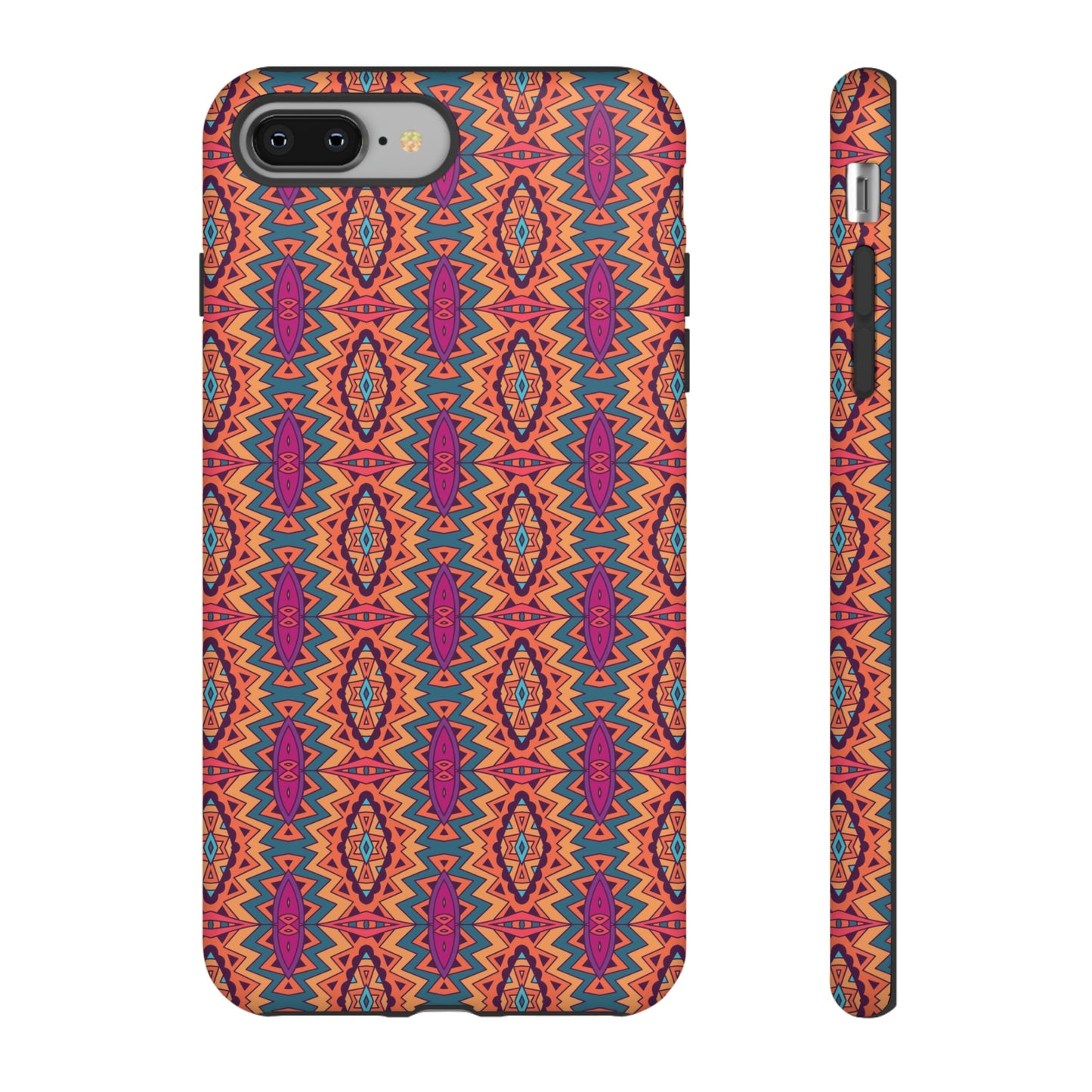 Mandala Orange Tough Cases