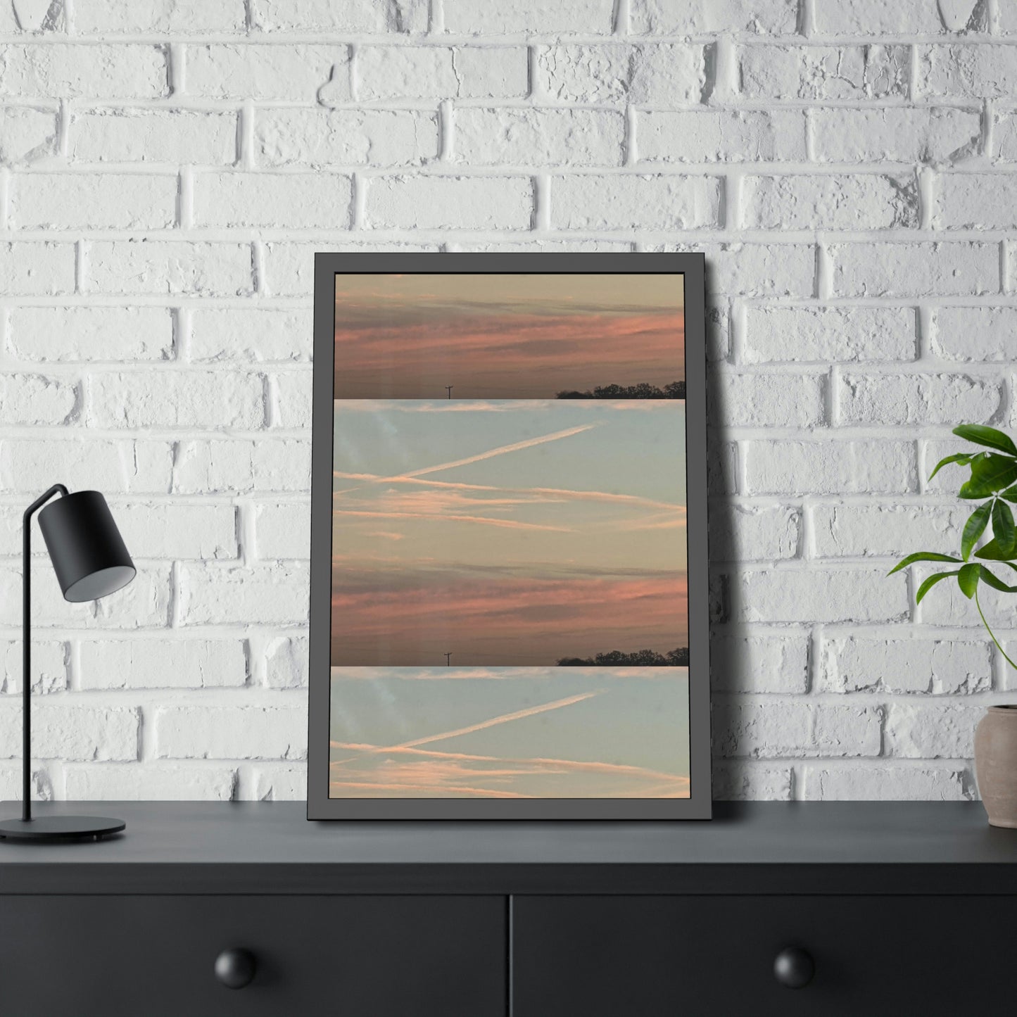 Sky Framed Paper Posters