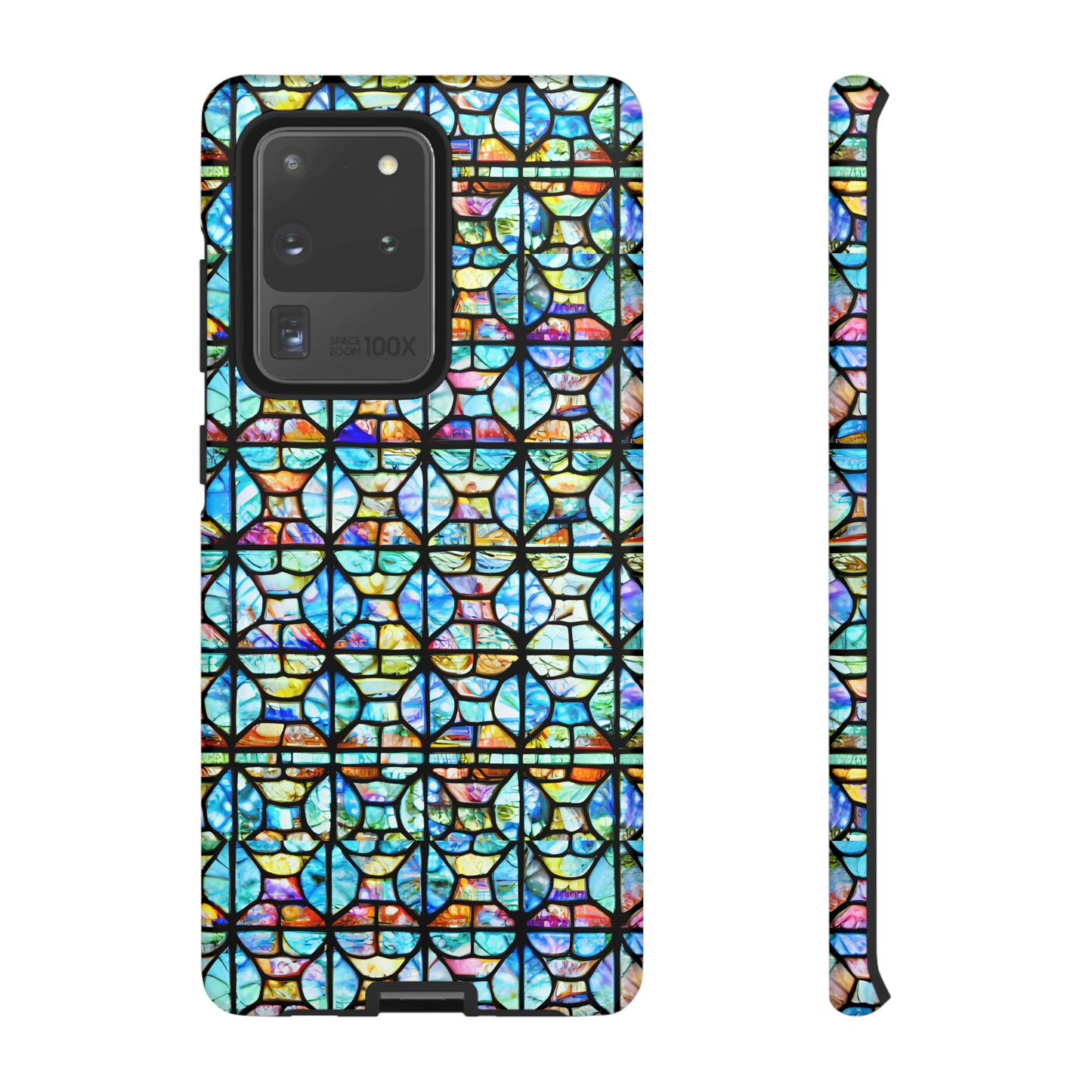 Mosaic Light Blue Tough Cases