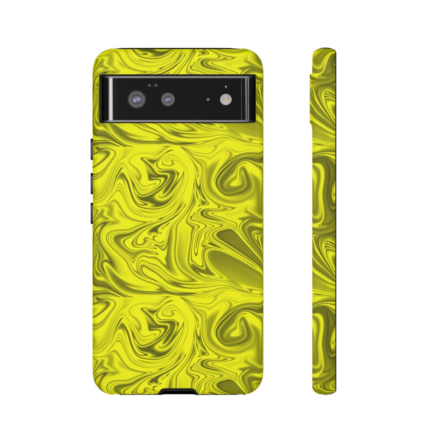 Marble Yellow Tough Cases