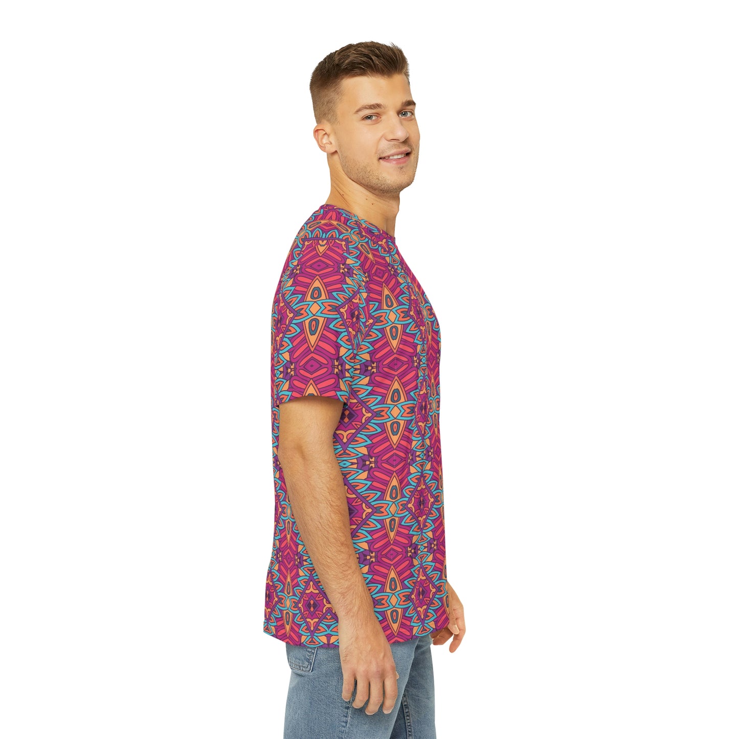 Mandala Men's Polyester Tee