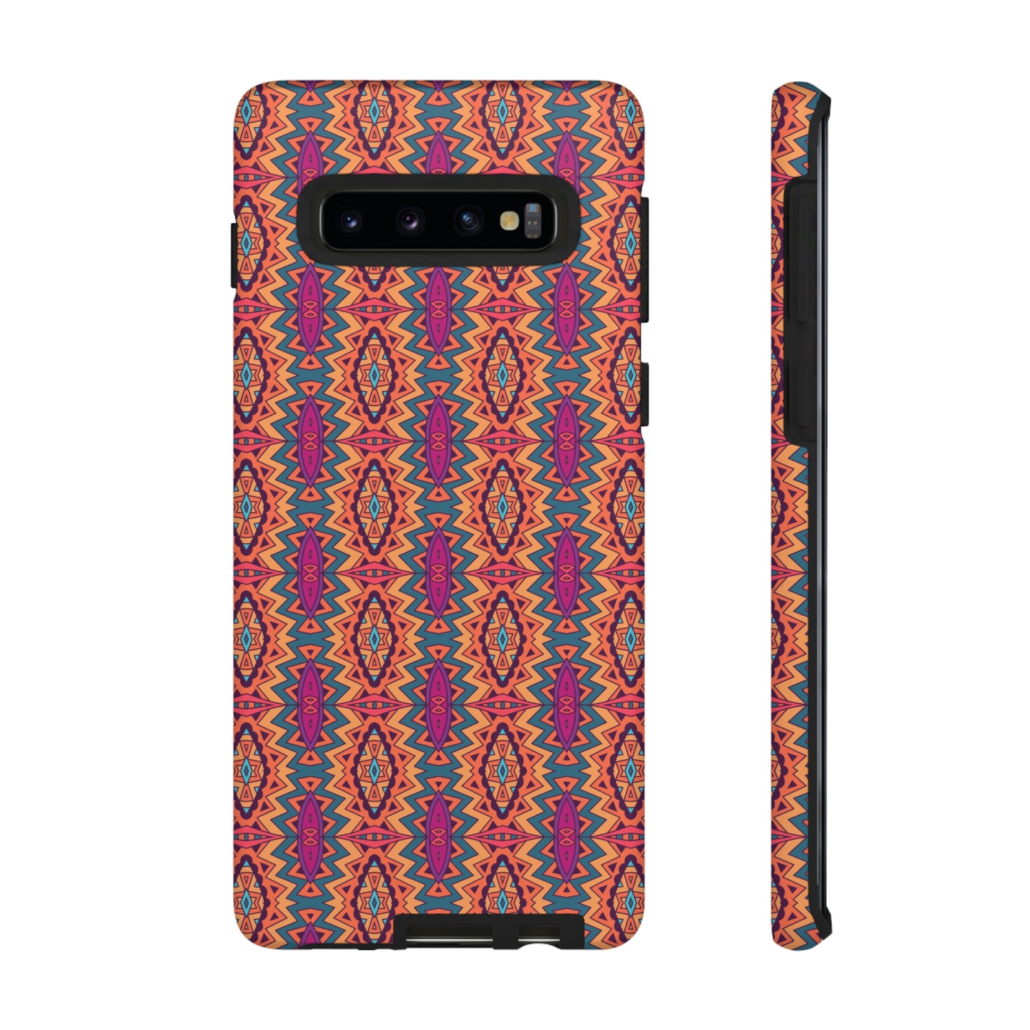 Mandala Orange Tough Cases