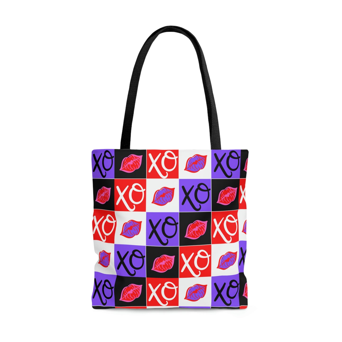 Hugs and Kisses Red Tote Bag