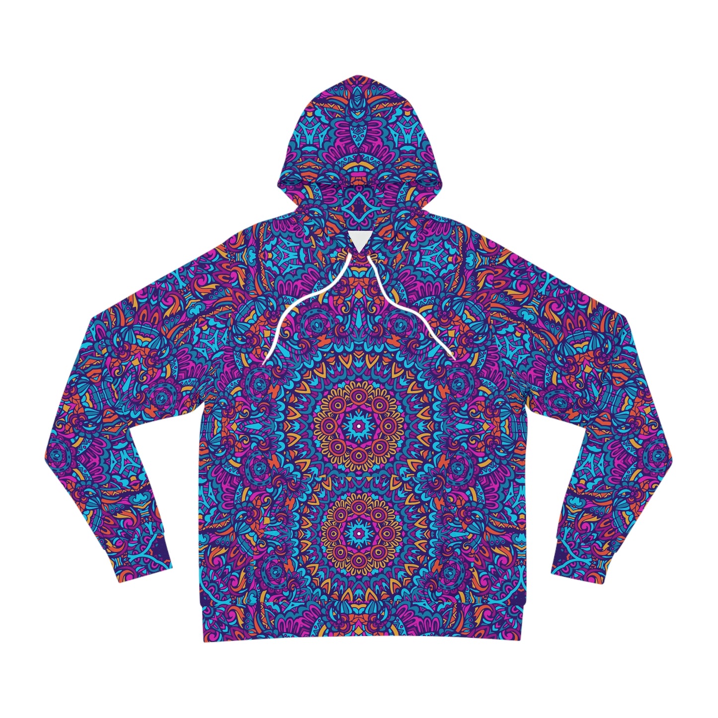 Mandala Blue Fashion Hoodie