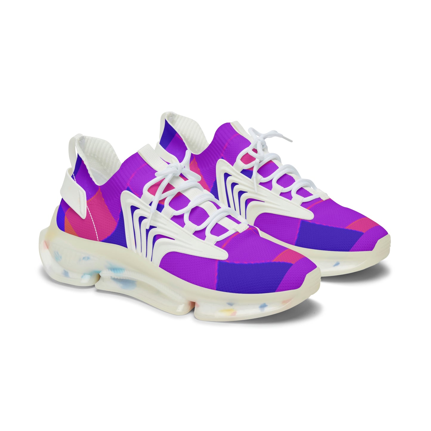 Purple Women's Mesh Sneakers