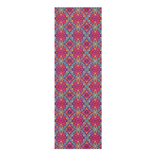 Mandala Pink Foam Yoga Mat