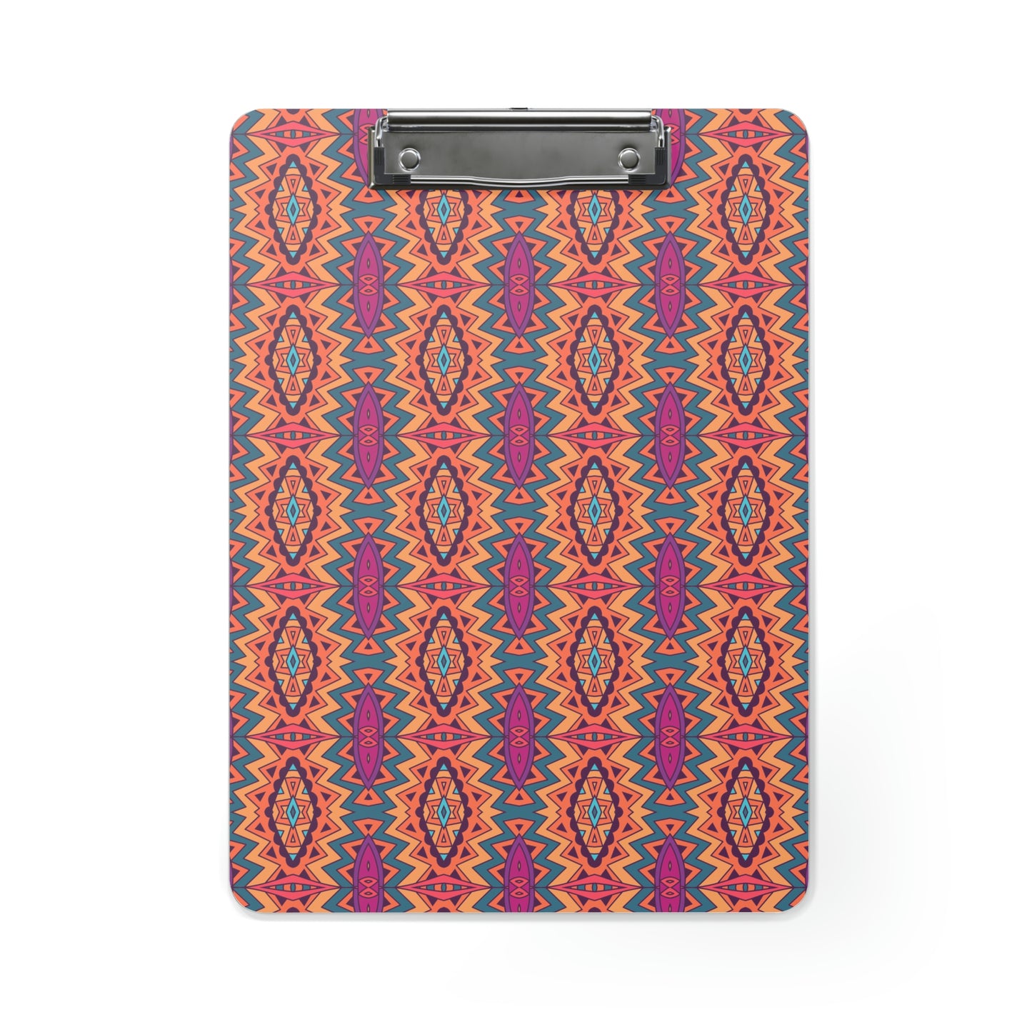 Orange Mandala Clipboard