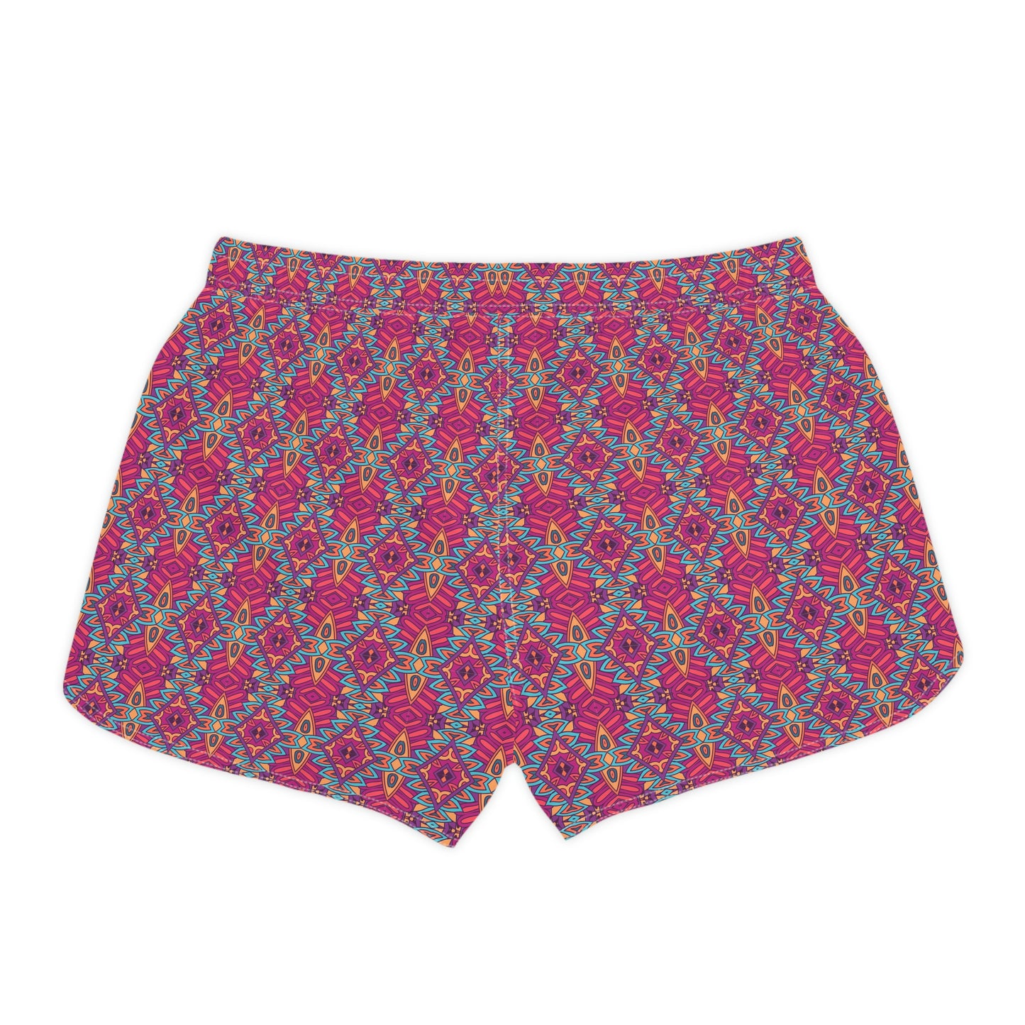 Mandala Pink Women's Casual Shorts