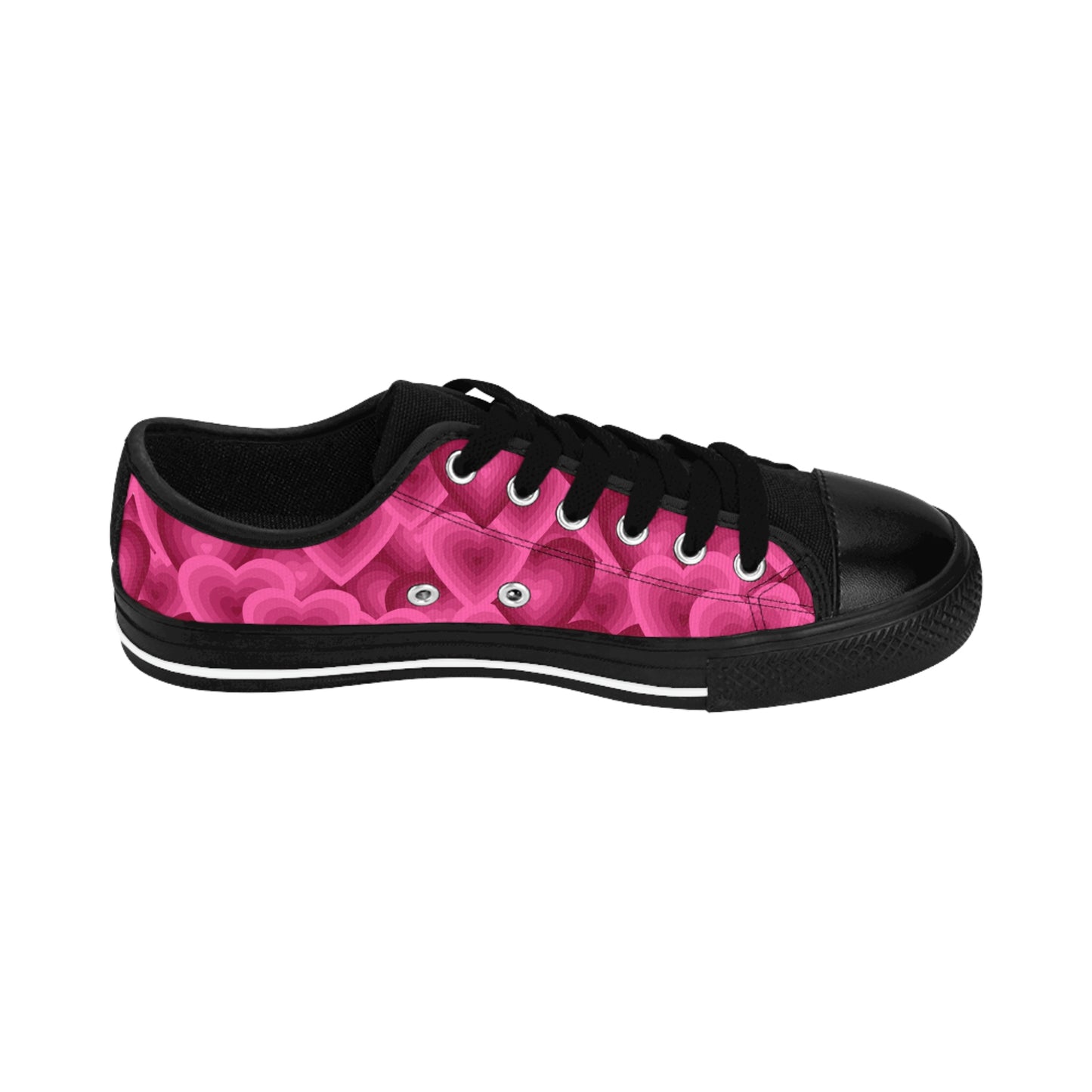 Valentine Red Heart Women's Sneakers