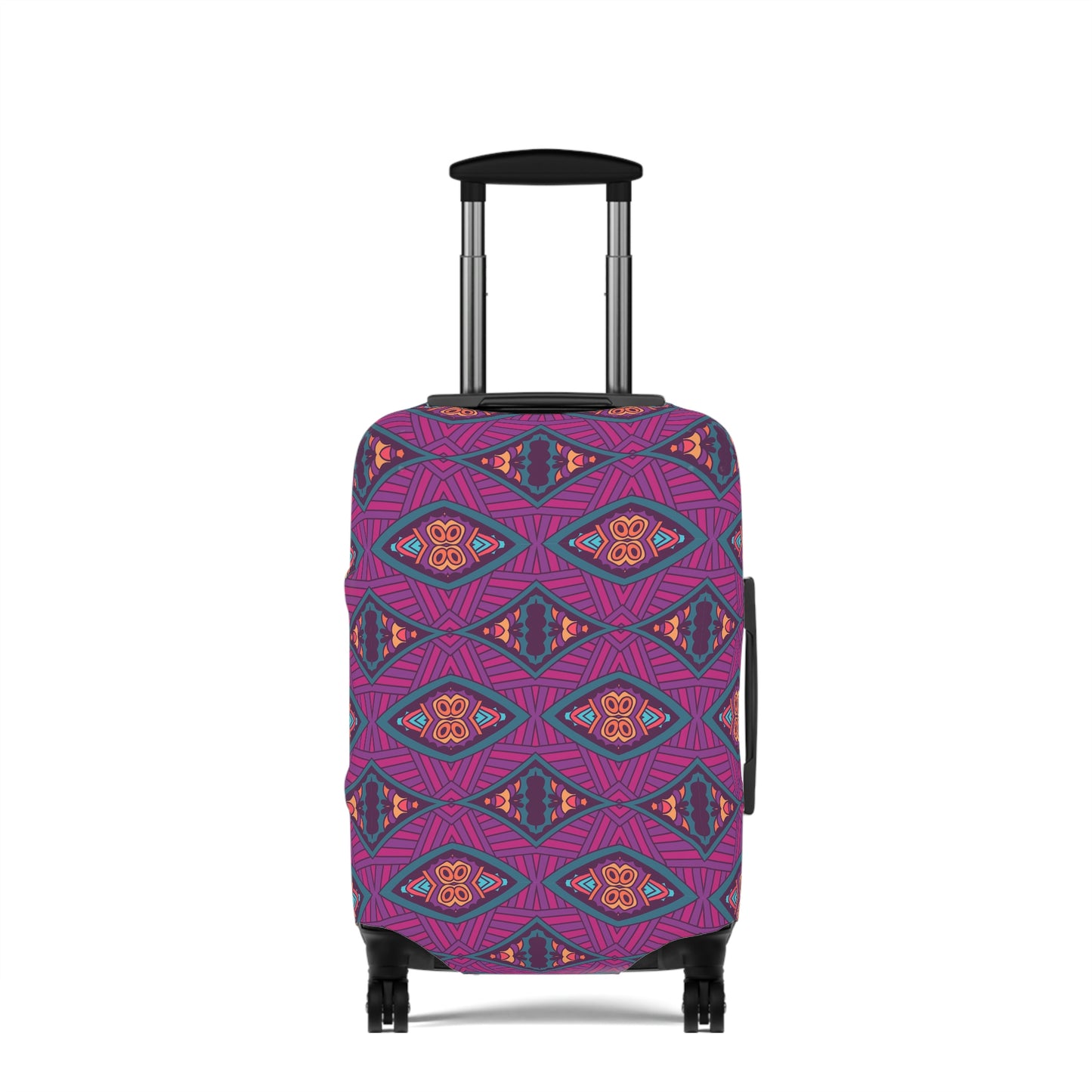 Purple Mandala Luggage Cover